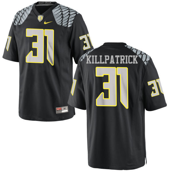 Men #31 Sean Killpatrick Oregon Ducks College Football Jerseys-Black